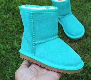 2020 New Kids Classic Australia Snow Boots Designer Girls Boys Winter Furry Boots Unisex Короткие средние теленки детская детская обувь 22-35 #62