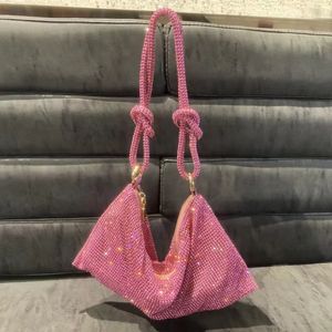Kolejki luksusowe designerskie mody to torby wieczorowe kultgaias hera nano torebki dla kobiet ramię na damskie hobo diament lśniące hobos lśnienie