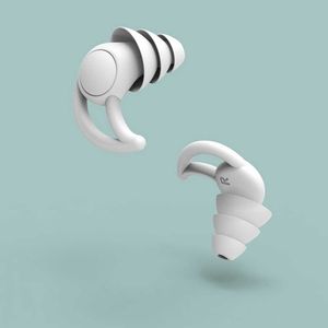 Silicone Ear Plugs Sound Insulation For Student Soft Anti Noise Sleeping Swim Waterproof Earplugs Noise Reduction Hot-zjj
