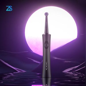 Toothbrush ZS Cleaning Teeth Rotation Electric Adult Smart Timer Brush Soft Bristle Induction Rechargeable Replacement 8 Head 221101