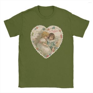 Мужские рубашки Tlite возлюбленные мужчины, женщины, хлопковые, веселые футболки, круглые шейки День Святого Валентина День футболка с короткими рукавами.