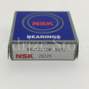 10 pcs NSK deep groove ball bearing 6801ZZ1CM 6801Z 6801ZZCM 61801-2Z 12mm X 21mm X 5mm