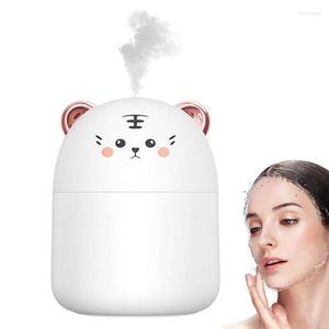 Night Lights 250ML USB Air Humidifier Mini Portable Aroma Essential Oil Diffuser Mist Spray With LED Lamp For Home Car