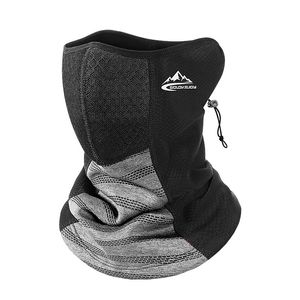 Half Face Mask Winter Cycling Scarf Neck Cover Outdoor Sports Windproof Warm Bibb Ski Ear Protection Haze