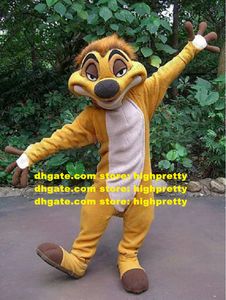 Simba PUMMA TIMON MASCOT COSTUME vuxen tecknad karaktär outfit underhållning prestanda stor storlek bra storlek zz7705