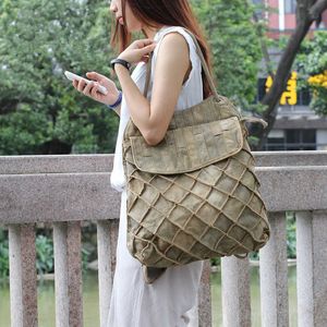 Totes Bags Cowide Lederrucksack Umhängetasche Frauenhandtaschen tragbare Einkaufstasche Dual-Use großer Kapazität Freizeit Messenger-Taschen weiblich 221103