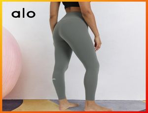 Women Luxurys Designers Alo Yoga Outfits Sexy Leggings Yoga Pants High Waled Pants Allenamento senza soluzione di continuit per fitness spor1323830