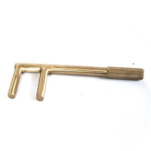 70 mm Copper Alloy Non sparking valve handle spanner aluminum bronze F wrench explosion proof valve key tool D