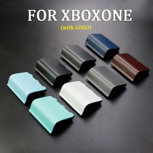 Quality A Replacement Housing Door Cover for Xbox One Controller Battery Shell Lid Back Case With LOGO FEDEX DHL UPS FREE SHIP