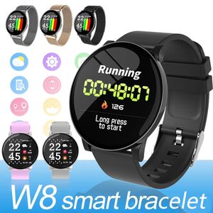 Smart Watch Intelligent Monitor Fitness Tracker Sport Silikonowy Smartwatch IP67 z urządzeniami z Androidem kompatybilne