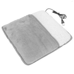 Blankets 30cmx29cm Electric Foot Warmer Heater USB Charging Power Saving Warm Cover Feet Heating Pads For Home Bedroom Blanket
