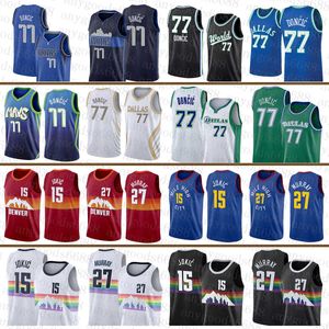 Basketbol Forması Basketbol Forması Erkek Luka Basketbol Forması 77 Doncic S-2xl Dirk 41 Nowitzki Jamal 27 Murr