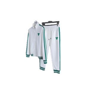 Designer Mens TrackSuits Top Pants 2 -częściowy zestaw odzieży sportowej Sprężyna i jesienne kurtki damskie