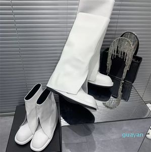 Stiefel Designer Damen Wintermode Schuhe reines Leder 35-41