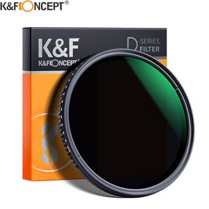 Diğer Lensler Filtreleri K F Kavram ND8-ND2000 ND Filtre Kamera Lensi Değişken Nötr Yoğunluk Çok Dirençli Kaplama 49mm 52mm 58mm 62mm 67mm 77mm 221103
