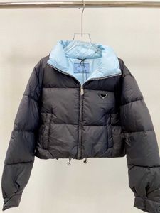 女性の秋と冬のショートダウンジャケットスタンドカラーパンジャケットスーパーファッショナブルな暖かさの保持グッドデザインリラックス凹面