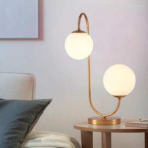 Lampy podłogowe nowoczesne lampa stołowa LED Nordic oświetlenie salon sypialnia sypialnia nocna restauracja akcesoria dekoracji