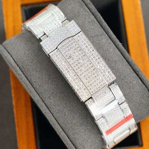 2023WristWatches Diamond Mens Watch Mechaniczne automatyczne zegarek Sapphire 40 mm pasek Diamond Stalowy stalowy Ladi Fashion Na rękę Bransoletę na rękę Montre de Luxe