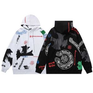 Erkek Moda Sweatshirts Tasarımcı Klasik Kadın Ceket Hoodies Fermuar Kapşonlu Kazak Sıradan Çapraz Külkü