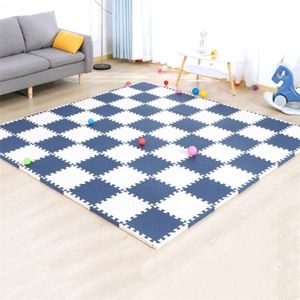 Play Mats Baby Puzzle Foam Kids Interlocking Exercise Tiles Rugs Floor Toys Carpet Soft Climbing Pad EVA 1CM 221103