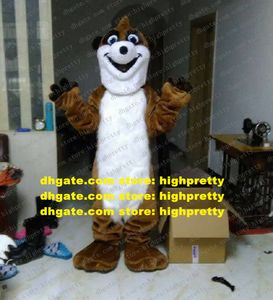 Plush Furry Meerkat Mascot Costume Adult Cartoon Character Outfit Suit Vivid High-class The Public Holidays zz7770