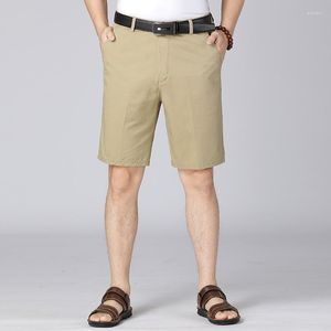 Herrbyxor Sommarm￤n byxor Bomull L￶st medel￥lders och gammal storlek tunn casual fem shorts