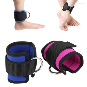 Wsparcie kostki D ring pasek kotwiczny pasek nogi podnoszenie fitness pasmo ćwiczeń gimnastyczne kabel