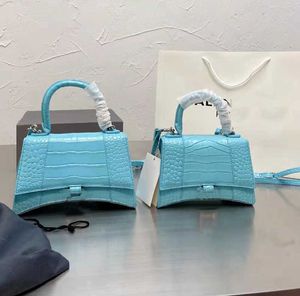 Bolsas de noite 2022 A top designer de luxo bolsa ampulheta senhoras padrão de crocodilo bolsas de ombro bolsa de couro senhoras bolsa presbiopia carteira mensageiro mochila 00