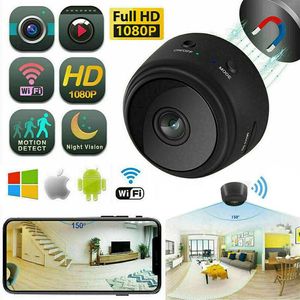 A9 Mini Camera Monitor Full HD 1080p WiFi Wireless App Control Support 128 GB TF Night Vision Smart Home Car Micro Webcam Phone Video CA2657