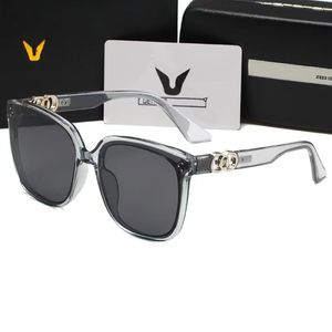 Herren-Sonnenbrille für Damen, Damen-Sonnenbrille, klassische Vintage-Luxusmarke, Designer-Brille mit Etui, trendige Produkte, Acetat-Schwarz, UV400, GM-Sonnenbrille