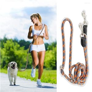 Dog Collars 2.6M Hands Free Slip Leash For Running Multifunctional Training Leads Nylon Double Puppy Small & Large Dogs