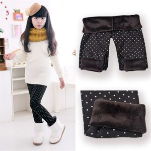 Trousers SheeCute Spring Autumn Winter Fashion Children's 3-11 Year Cotton Warm Pant Girls KidsTrousers Print Legging 221102