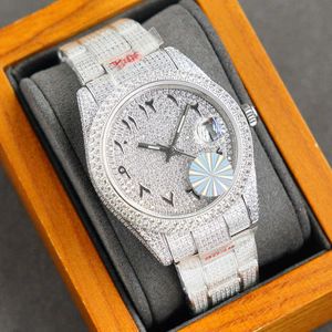 2023Wristwatches Diamond Watch Automatic Mechanical Mens Watch for Men 40mm Stainls Steel Life Waterproof Wriplwatch Class