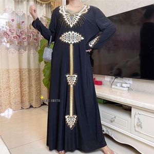 Ethnic Clothing Women Abaya Long Robe High Grade Muslim Dress Turkey Dubai Moroccan Kaftan Turkish Islamic Dresses AL118