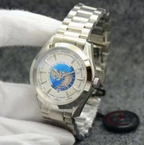 Quadrante bianco AQUA TERRA 150M Worldtimer Orologio limitato 41mm Quarzo Alimentazione a batteria Oceano Acciaio inossidabile Sport Mare in tutto il mondo Orologi da uomo Regali di Natale