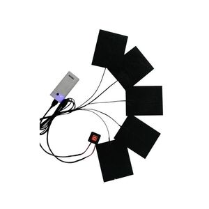 2022 Novas canetas 5V Banco de energia móvel USB operado Elemento de aquecimento de almofada quente para aquecimento para jaqueta térmica elétrica/colete com controlador