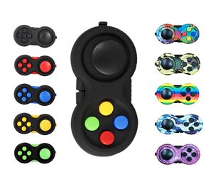 Fidget Toys Puzzle Dekompresja lęk lęk Fidget Pad drugiej generacji Fidgets Cube Hand Shank Kontrolery dla dzieci Prezent D56