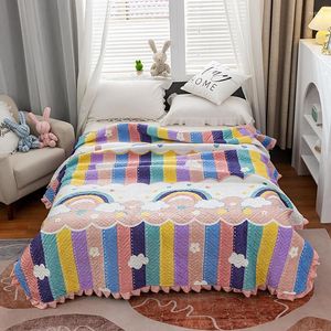 Cobertores Geros de cobertura em relevo ou da cama com esterido grosso para decorar o quarto em casa e El para uma boa noite de sono