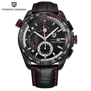 Armbandsur Pagani design sportklockor m￤n reloj hombre full rostfritt st￥l kvarts klockklockor relogio masculino cx-2492c277x