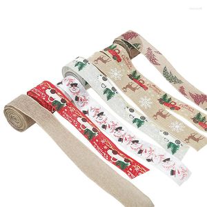 Christmas Decorations 5M Length Decorative Ribbons Powder Satin Ribbon Craft Tree Decoration Making Bows