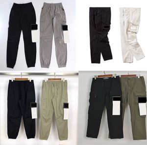 Pantaloni da uomo di design di lusso con funzione di lavaggio del distintivo della bussola, tute casual laterali, modelli di coppia di alta qualità M-XXL
