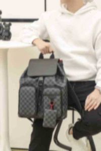 School Bags N40279 Utility Backpack Luxury Brand Designer Men Backpacks Real Leather Travel Bag Handbags Women Top Handles Boston Totes 8zba