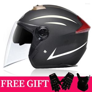 Motorcycle Helmets Men's Helmet Open Half Suitable For Scooter Electric Vehicle