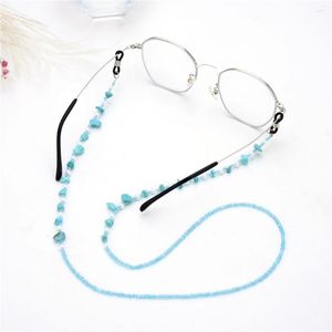 Ketten 2022 Winter Brillenband Lesebrille Hängekette Mode Sonnenbrillen Brillenhalter Halsband Slip Metall