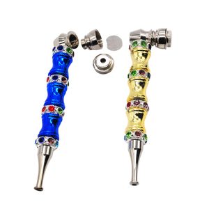 pipe Accessori per fumatori smoke shop penna vape shisha usa e getta Pipa cava smaltata colorata con tappo Bong lavabili portatili