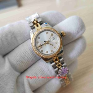 TW Factory Ladies Watch Relógios de Super Qualidade 28mm 278273 Presidente Diamond Bezel Jubilee Pulseira CAL 2236 Movimento Mecânico Automático Feminino Relógios de Pulso T