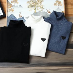 Men's High collar Sweaters Pullovers Knitting Sweater Long Sleeve Jumpers Designer Brand Luxury Casual Mens Womens Autumn Winter Thick Tops Clothing Various Styles