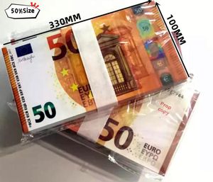 Soldi di scena per giochi di copia contraffatti Sterline inglesi GBP 100 50 NOTE Film extra sulla cinghia della banca Gioca al casinò falso Po Booth3673552