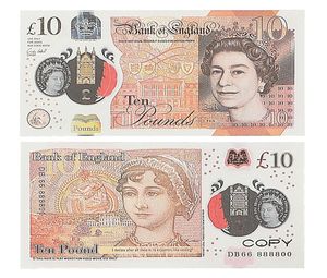 Prop Money Copy Game UK Pounds GBP Bank 10 20 50 Notes Films Play Fake Casino PO Booth235N5720138