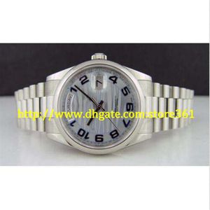 store361 nuovo arrivato orologio da uomo PLATINUM President GLACIER WAVE quadrante - 118206261e